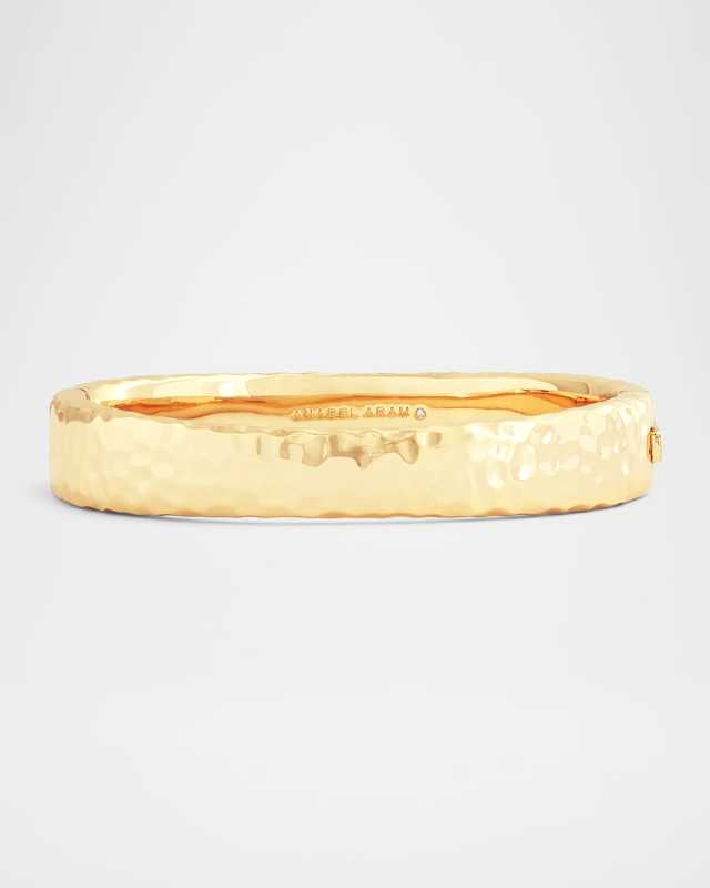 Farrier Wide Hinged Bangle Bracelet